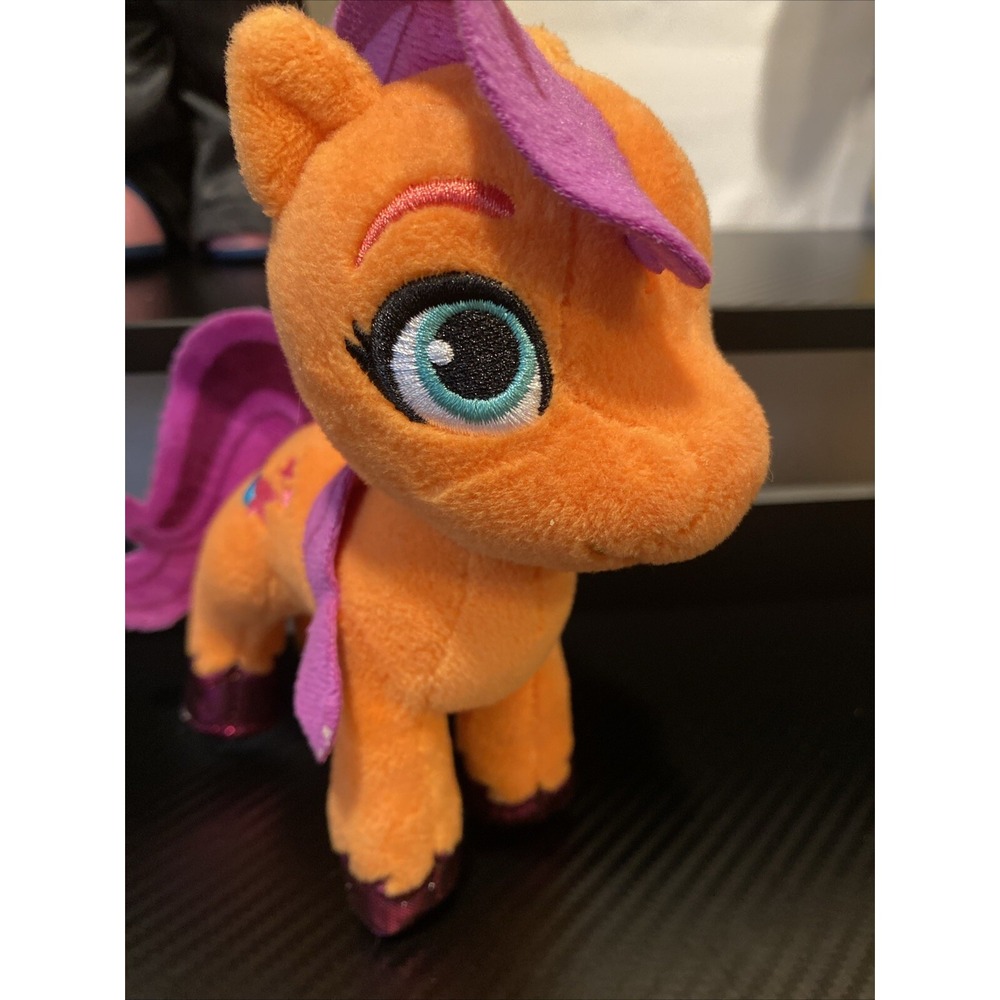 My Little Pony 7" Sunny Starscout Plush Horse Figure Stuffed Animal Orange - Picture 9 of 9
